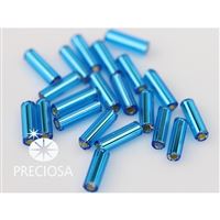 Tyinky Preciosa Bugles 7 mm Modrá (67150) 20g