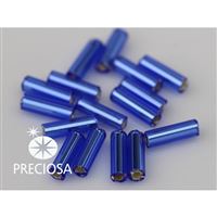 Tyinky Preciosa Bugles 7 mm Modrá (37050) 20 g