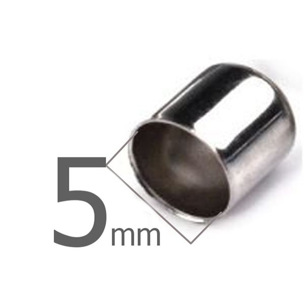 Kaplk biutern hladk Platina otvor 5 mm-KAPL020-K1847