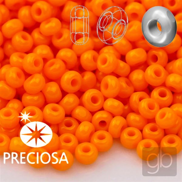 Preciosa CHARLOTTE 11/0 2,1 mm Oranov 93140 20 g