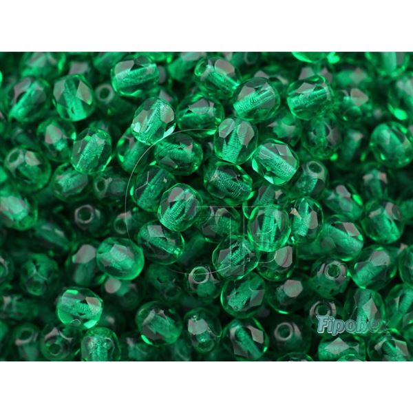 Broušená kulička 5 mm Zelená (50720-00000) 50 ks