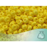 Preciosa rokajl 6/0 4,1 mm �lutá (2065_6XL) 50 g