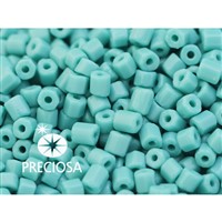 Preciosa dvoukrátky 2CUT 10/0 - 2,1 mm tyrkysová (63130) 20 g