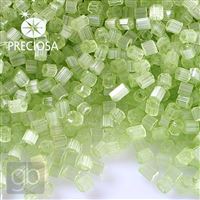 Preciosa dvoukrátky 2CUT 11/0 1,9 mm Zelená 05154 50 g