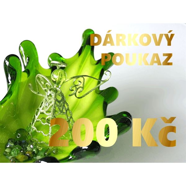 Drkov poukaz 200 K