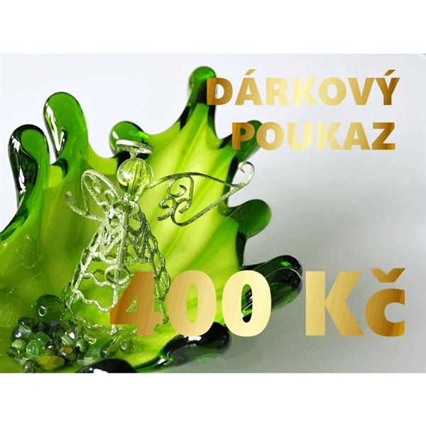 Drkov poukaz 400 K