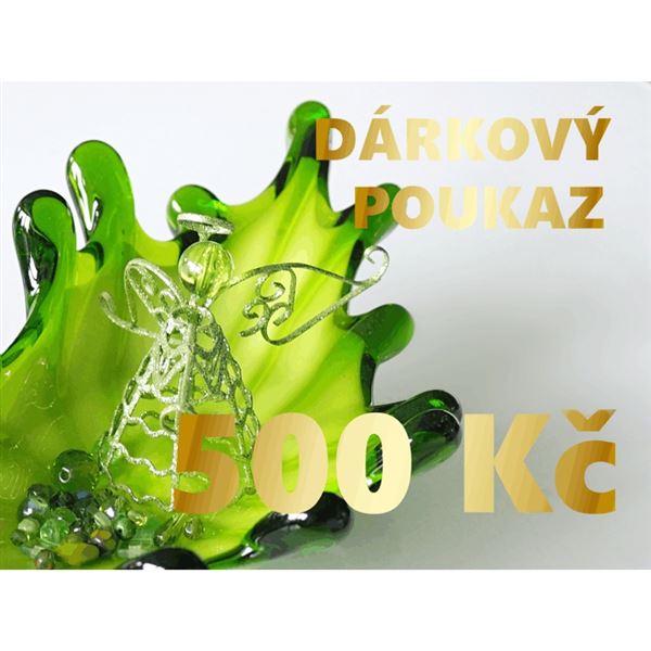 Drkov poukaz 500 K