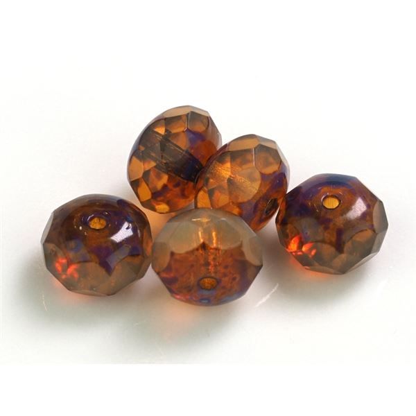 Slav�k Rondelka 8,5 x 5,5 mm Hn�d� BP00023