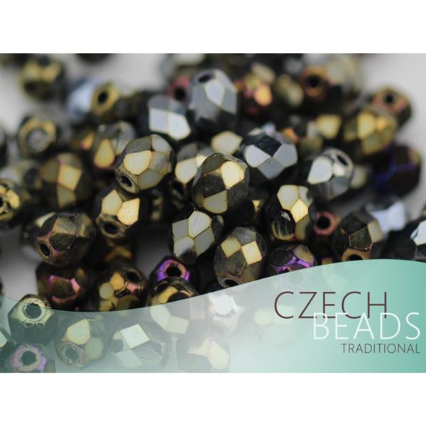 Brou�en� kuli�ky 4 mm Iris hn�d� (23980-21415) 100 ks