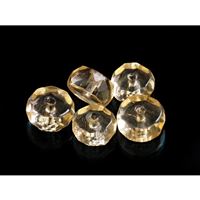 Korálky brou�ené 8 x 6 mm �lutá BR0244