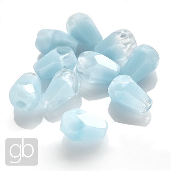 Kor�lky brou�en� Hru�ka 6,7 x 5 mm Modr� 10 ks