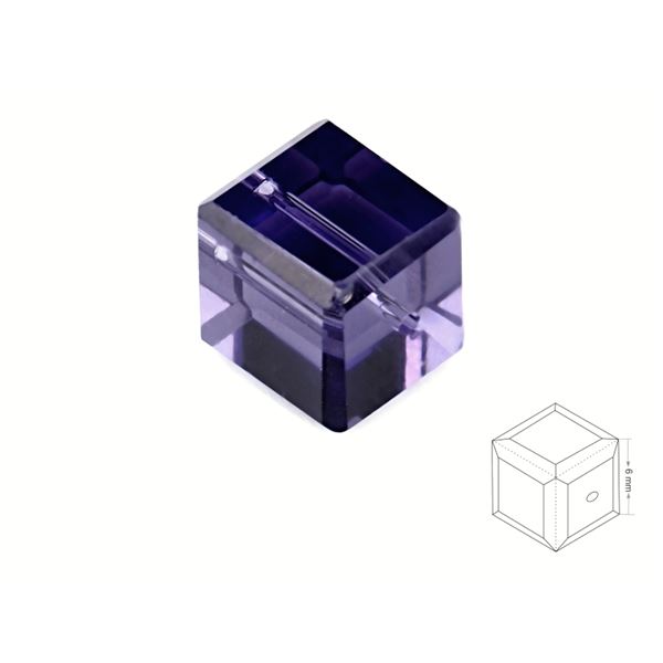 Kosti�ky brou�en� 6 mm Fialov� BRKO6009