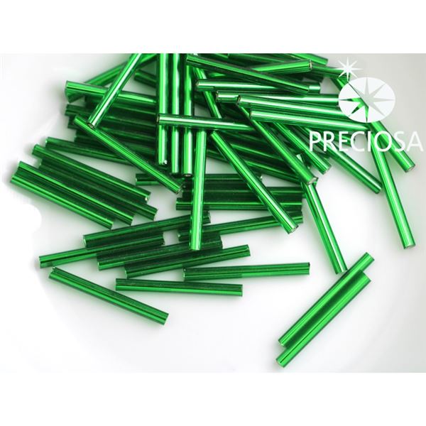 Ty�inky Preciosa Bugles 25 mm Zelen� (57060) 20g