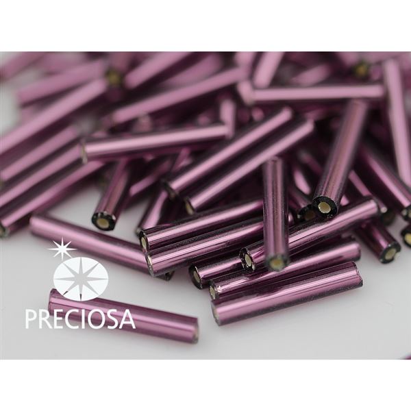 Ty�inky Preciosa Bugles 15 mm Fialov� (27060) 20g