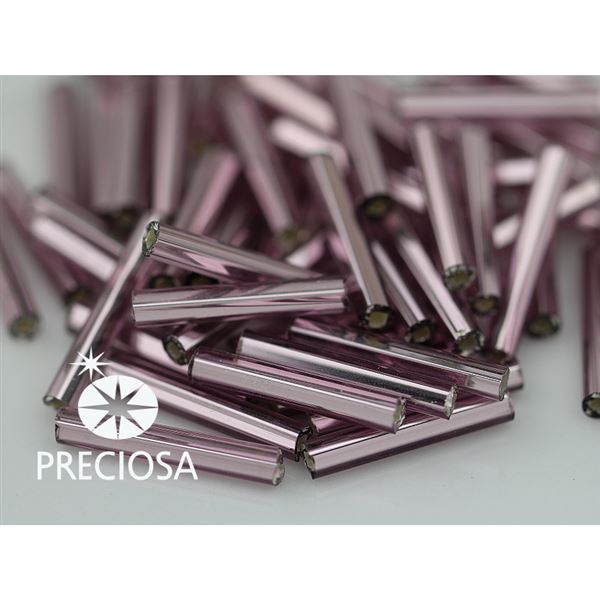 Ty�inky Preciosa Bugles 15 mm Fialov� (27010) 20g