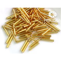 Tyinky Preciosa Bugles 15 mm Zlatá (17050) 20g