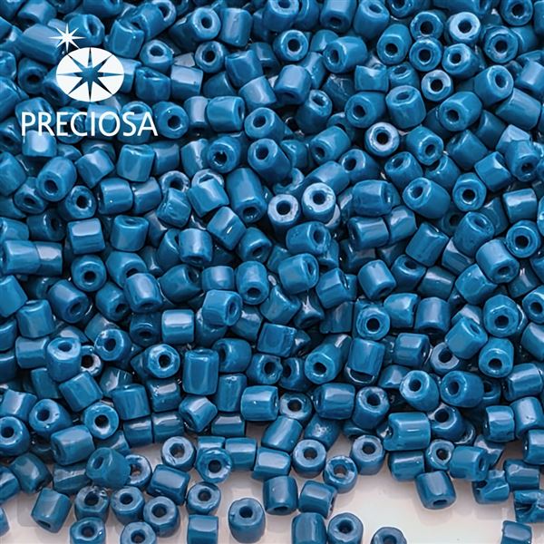 Ty�inky Preciosa Bugles 2 mm Modr� 33220 50 g