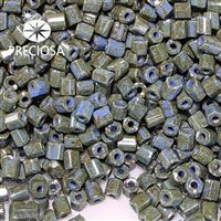 Tyinky Preciosa Bugles 2 mm Modrá Zelená Travertin 39940 50 g