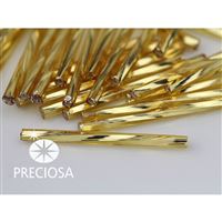 Tyinky Preciosa Bugles 30 mm Zlatá (17020) 20 g