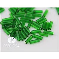 Tyinky Preciosa Bugles 7 mm Zelená (50120) 20g