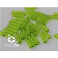 Tyinky Preciosa Bugles 7 mm Zelená (50220) 20g