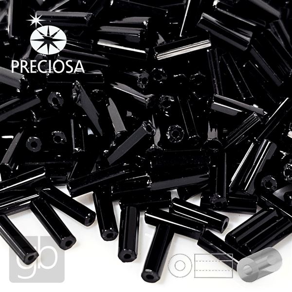 ��pky Preciosa Bugles 7 mm �ern� 23980 20 g