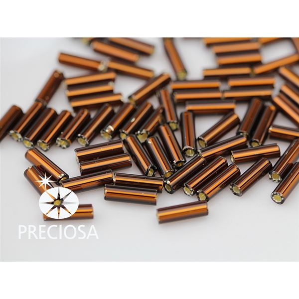 Ty�inky Preciosa Bugles 7 mm Hn�d� (17140) 20g