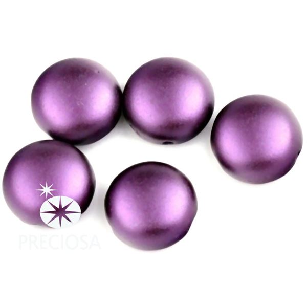 PRECIOSA Candy kor�lky 12 mm 5 ks Fialov� (02010-25032) CAN12006