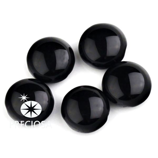 PRECIOSA Candy korlky 12 mm 5 ks ern (23980) CAN12010