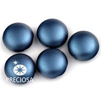 PRECIOSA Candy korálky 12 mm 5 ks Modrá (02010-25033) CAN12012