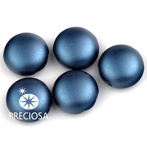 PRECIOSA Candy korlky 12 mm 5 ks Modr (02010-25033) CAN12012