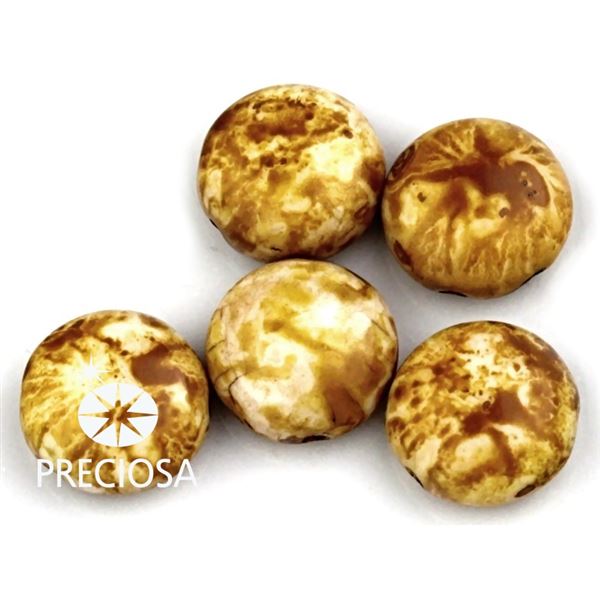 PRECIOSA Candy kor�lky 12 mm 5 ks B�ov� (02010-86800) CAN12013