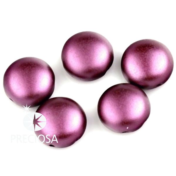 PRECIOSA Candy kor�lky 12 mm 5 ks Fialov� (02010-25031) CAN12014