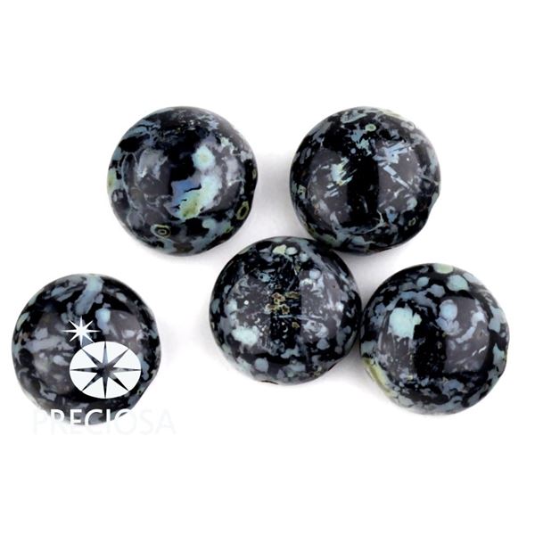 PRECIOSA Candy kor�lky 12 mm 5 ks �ern� (23980-86800) CAN12019