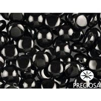 PRECIOSA Candy 6 mm Černá (23980) 20 ks