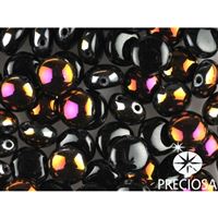 PRECIOSA Candy korálky 8 mm 10 ks Černá (23980-23001) CAN8011