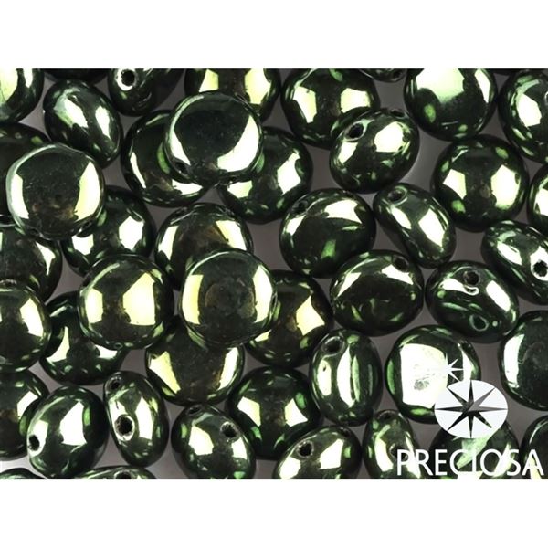 PRECIOSA Candy korlky 8 mm 10 ks Zelen (23980-14495) CAN8016