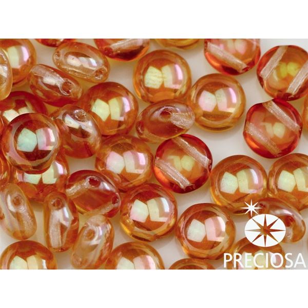PRECIOSA Candy korlky 8 mm 10 ks Oranov (00030-29121) CAN8020