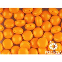 PRECIOSA Candy korálky 8 mm 10 ks Oranová (93120) CAN8034