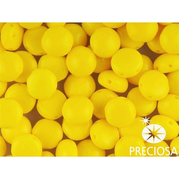 PRECIOSA Candy korlky 8 mm 10 ks lut (83120) CAN8037