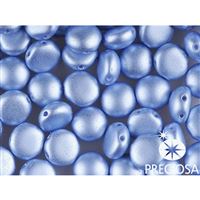PRECIOSA Candy korálky 8 mm 10 ks Modrá (02010-25014) CAN8039