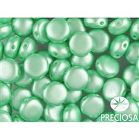 PRECIOSA Candy korálky 8 mm 10 ks Zelená (02010-25025) CAN8040