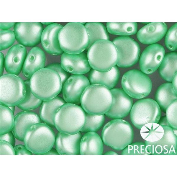 PRECIOSA Candy korlky 8 mm 10 ks Zelen (02010-25025) CAN8040