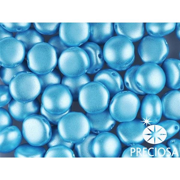 PRECIOSA Candy korlky 8 mm 10 ks Modr (02010-25019) CAN8046