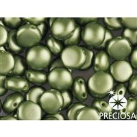 PRECIOSA Candy korálky 8 mm 10 ks Zelená (02010-25034) CAN8057