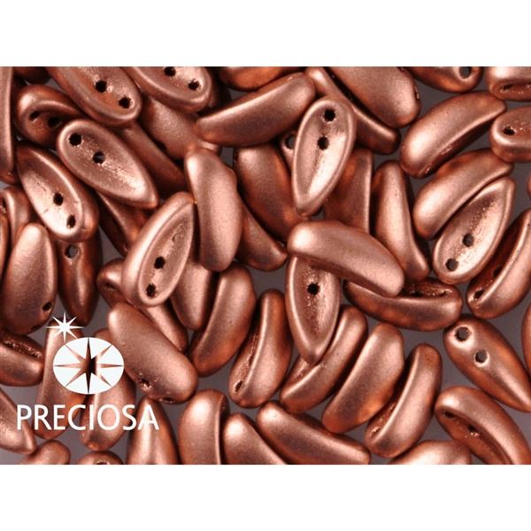 PRECIOSA Chilli 4x11 mm 15 ks Bronzov� (00030-01770) CHIL014