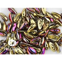 PRECIOSA Chilli 4x11 mm 15 ks Zlatá (00030-98545) CHIL020