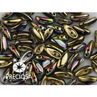 PRECIOSA Chilli 4x11 mm 15 ks Zlatá (00030-98546) CHIL021