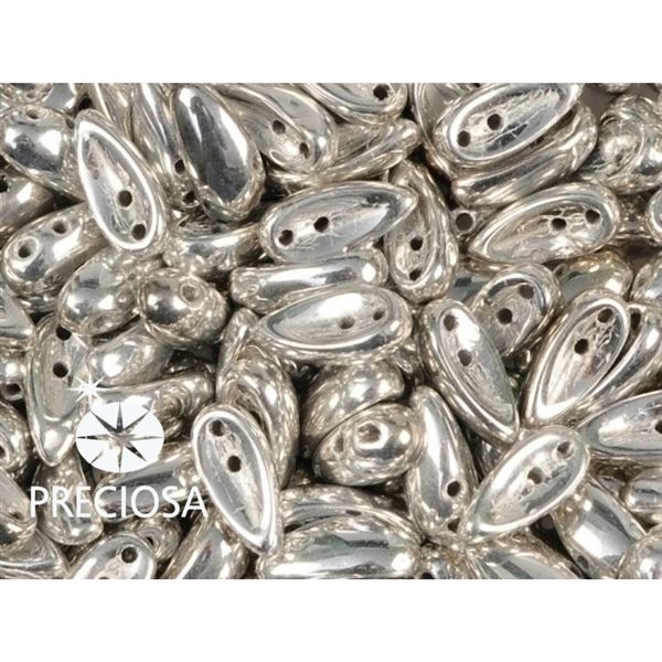 PRECIOSA Chilli 4x11 mm 15 ks Stbrn  (00030-27000) CHIL040