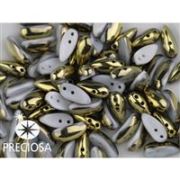 PRECIOSA Chilli 4x11 mm 15 ks Zlatá (02010-26441) CHIL048